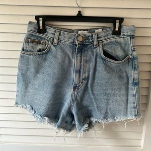 Calvin Klein size 8 jean shorts